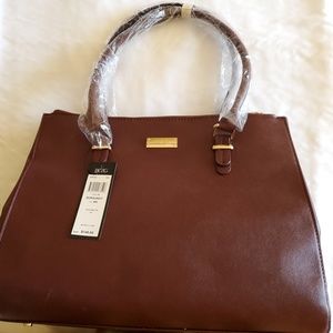 BCBG NWT Burgundy business bag/briefcase/satchel